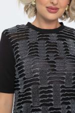 Футболка Мириам (черная) Б14811-10М LT Collection