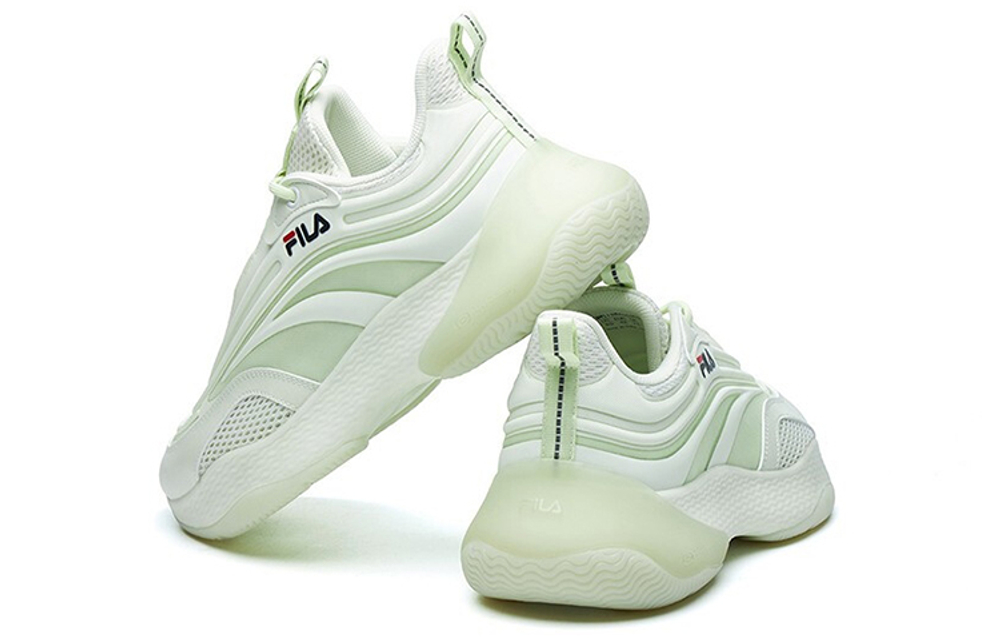 FILA FUSION Fila Ray 2 Low Top Clunky Shoes Yellow/Green