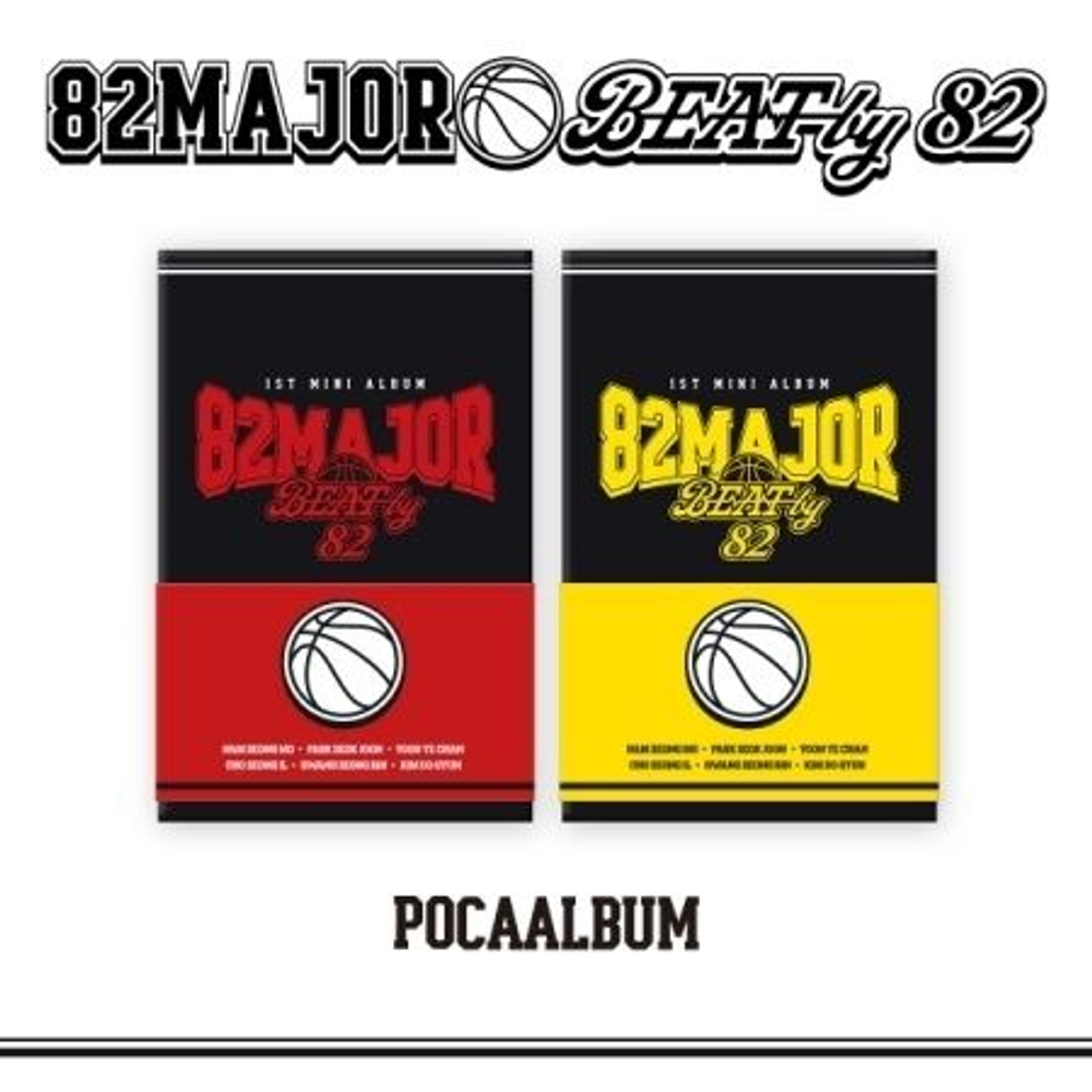 Альбом 82MAJOR - BEAT BY 82 1st Mini Album POCAALBUM RANDOM Version
