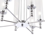 Подвесная люстра Crystal Lux TOMAS SP8 D650 CHROME