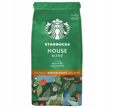 Кофе молотый Starbucks House Blend Medium 200г