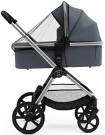 Коляска Agex Life 3 в 1 хромированная рама с автокреслом i-Safe S Grey ALG590 Chrome Grey (Серый)