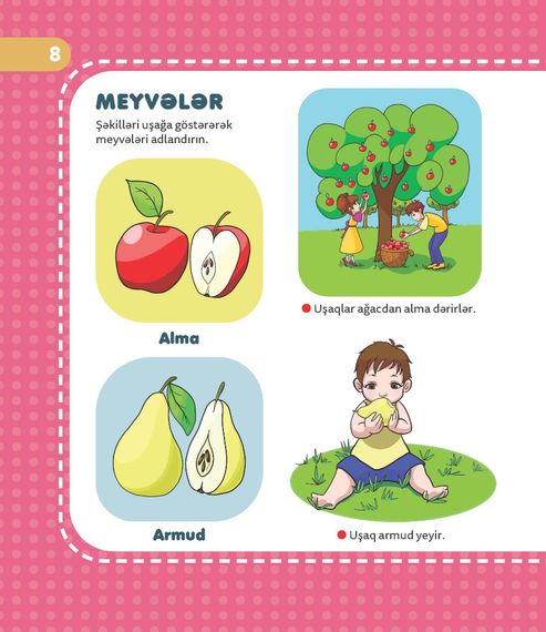 Mənim ilk kitabım 1-2 yaş