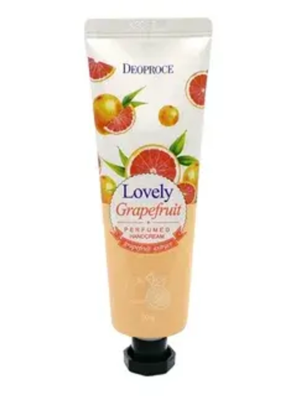 Крем для рук с экстрактом грейпфрута DEOPROCE Perfumed Hand Cream Lovely Grapefruit 50 гр