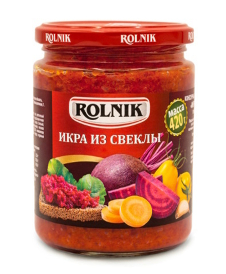 Икра из свеклы 420г. Рольник