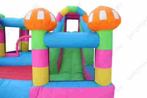 Батут для детей на дачу "Площадка сладостей" 3,2*2,9*2,13 м