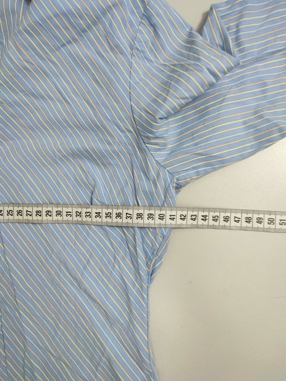 Рубашка Fresco в полоску 42 размер