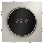 Терморегулятор электронный VOLTUM S70 с индикацией и датчиком, для теплого пола, (кашемир)