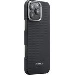 Чехол iPhone 16 Pro Max Pitaka Ultra-Slim Case (Black / Gray)