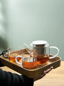 ASA Чайник Coppa Glass 1,1 л белый