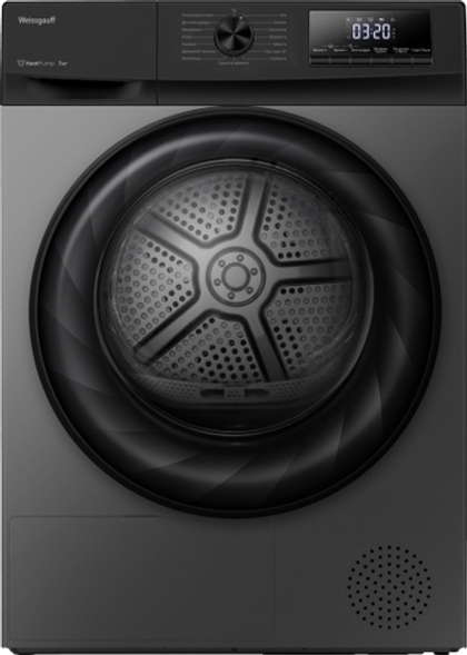 Сушильная машина Weissgauff WD 4948 Heat Pump Grey