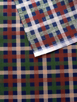 Ткань бязь плательная, рис. "Клетка", ширина 150 см, арт. 0252