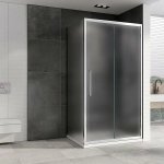 Душевой уголок ABBER Schwarzer Diamant AG30130MH-S100M 130x100 стекло матовое/профиль хром