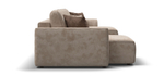 П-образный диван KING MODOOL Велюр Alkantara пепел