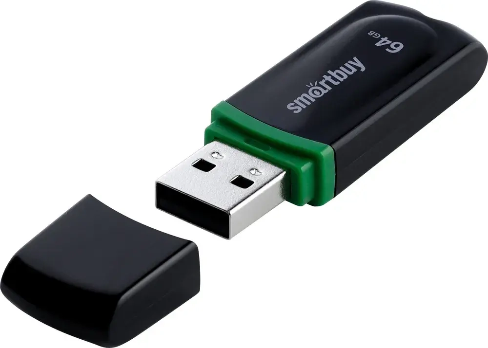 Флешка 64-GB SmartBuy Paean черный