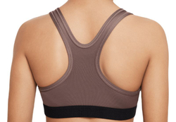 Топ для девочки теннисный Nike Swoosh Bra - plum eclipse/white