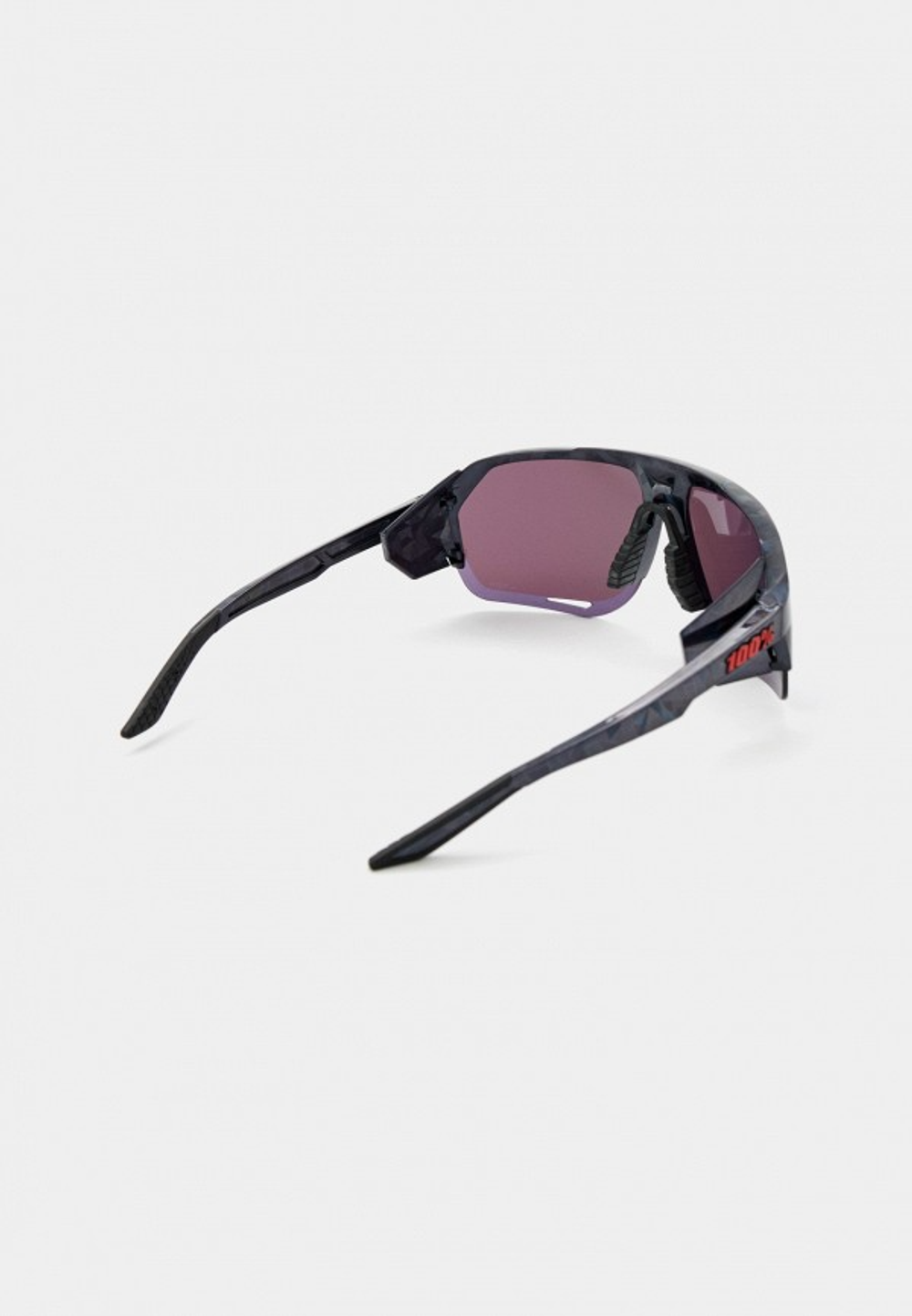 Спортивные очки 100% Norvik / Black Holographic / HiPER Blue Multilayer Mirror