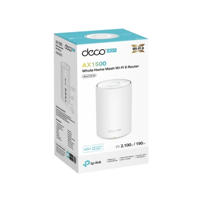 TP-Link Deco X10-4G (1-pack) Mesh-модуль AX1500 с поддержкой 4G+