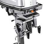 Лодка ПВХ ALTAIR HD 320 НДНД Карбон + 2х-тактный лодочный мотор APACHE T5 BS