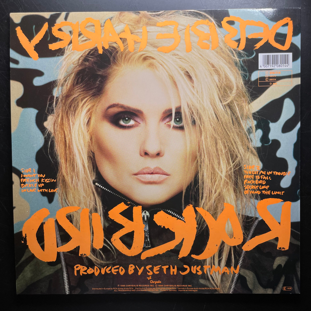 Debbie Harry ‎– Rockbird (Германия 1986г.)