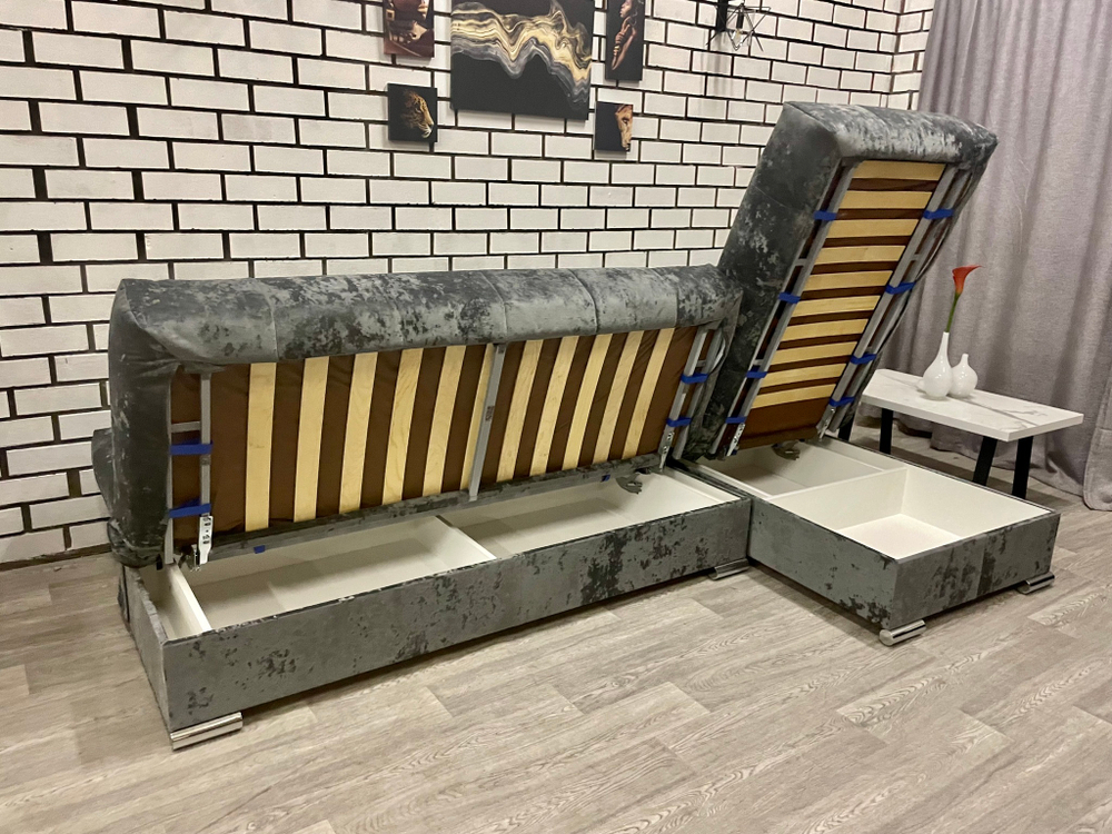Белиз с оттоманкой Bliss 42 (микровелюр)