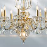 790112 Люстра SCHON 11х60W E14 ЗОЛОТО