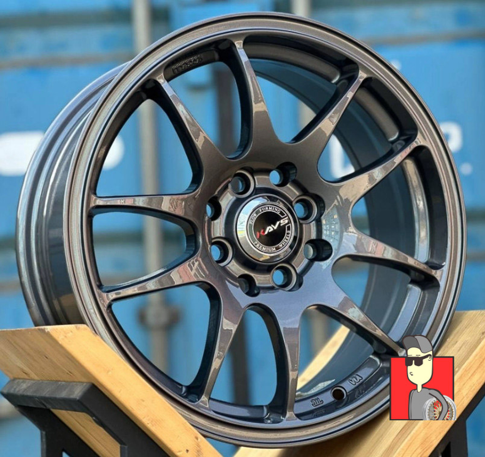 Комплект дисков Rays F5658 15x6.5 et38 4x100/4x114.3
