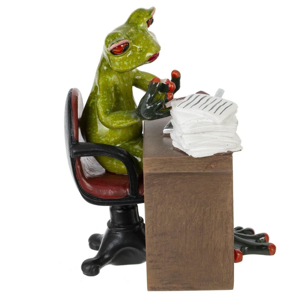 GAEM Фигурка декоративная "Лягушка", L10 W11 H14 см