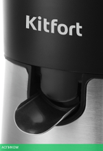 Соковыжималка Kitfort КТ-1113 черный/нержавеющая сталь