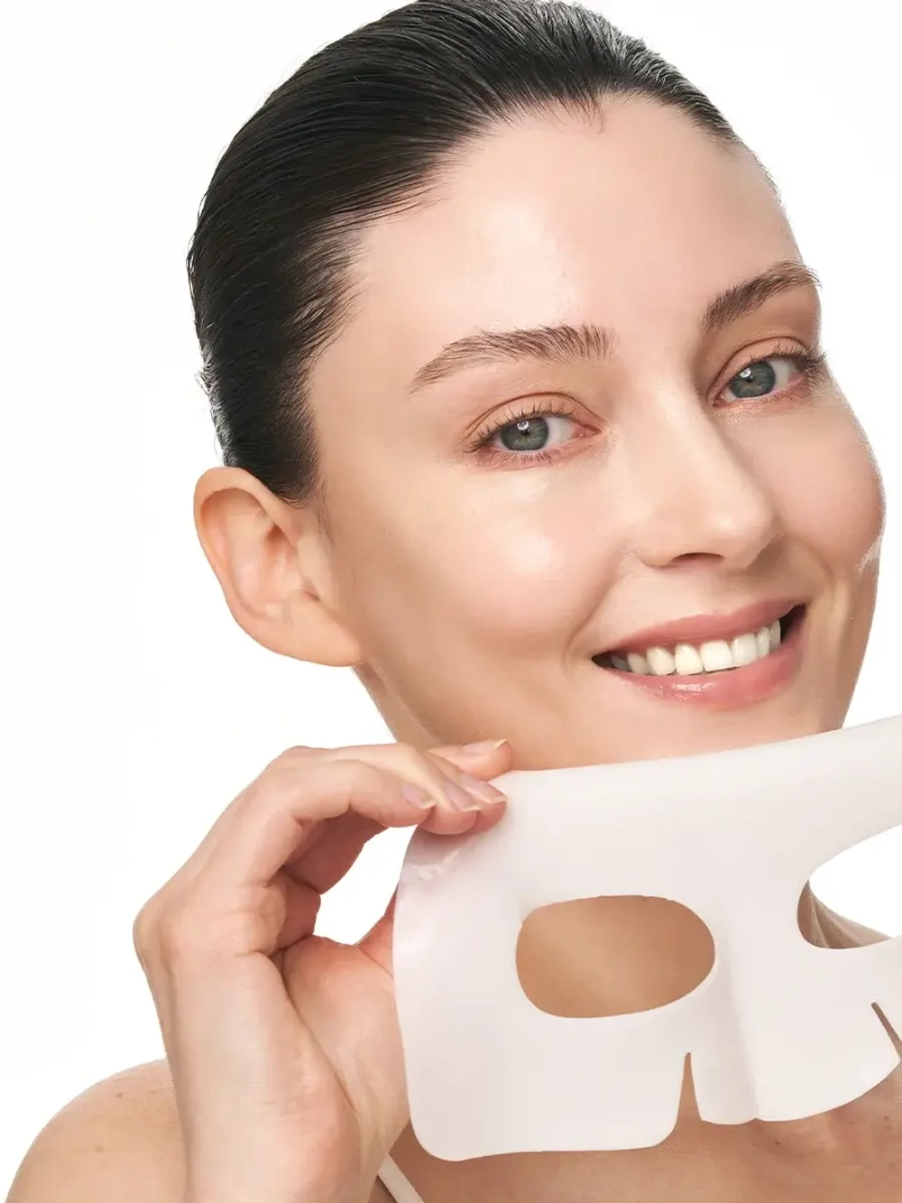 Sungboon Editor Успокаивающая гидрогелевая маска Deep Collagen Cica Teatree Soothing Mask 37 гр