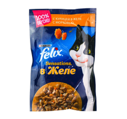 Корм влажный Felix в ассортименте, 75г