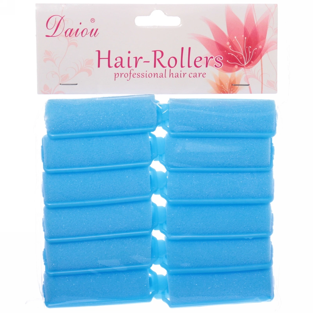 Бигуди поролоновые с зажимом 12шт, цвет микс, d=20мм