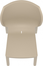 Стул пластиковый Siesta Contract Nora, бежевый