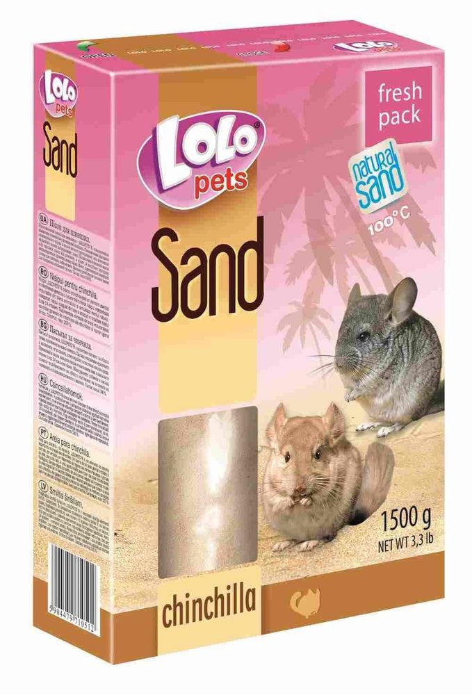 LoLo PETS Песок для шиншилл 1,5кг