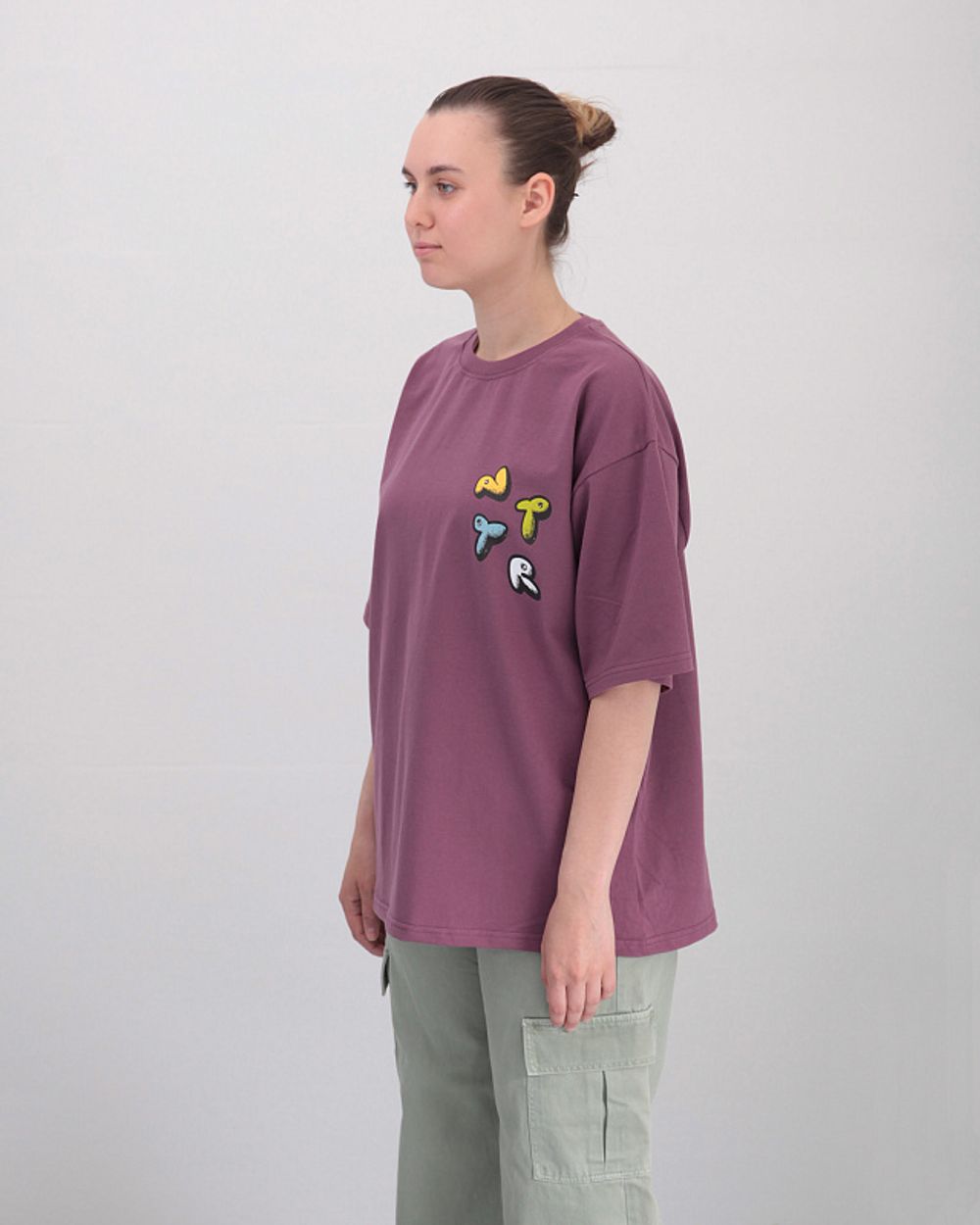 Футболка NTTR Climb Being Сиреневая