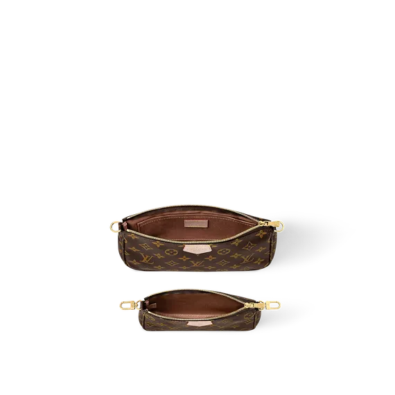 Клатч Louis Vuitton Multi Pochette Accessoires коричневый