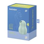 Мятный вакуумный стимулятор клитора 9см Satisfyer Pro To Go 1