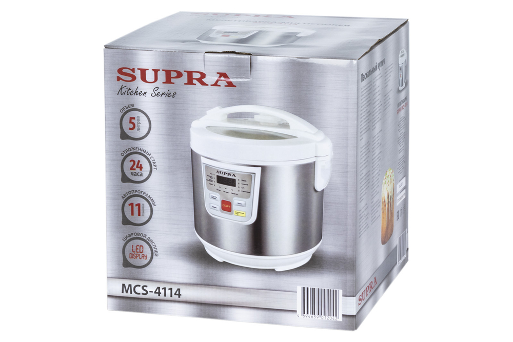 Мультиварка электрическая Supra MCS-4114