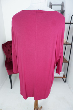 Футболка Amisu с рукавом на каждый день 52 размер