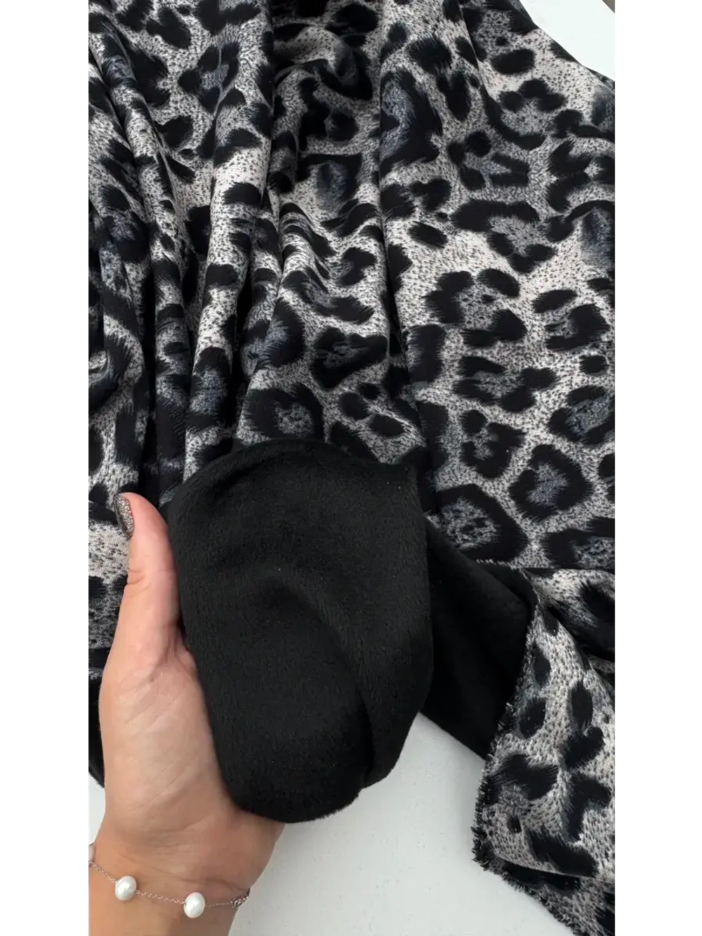 Трикотаж на меху футер ткань для шитья 2м