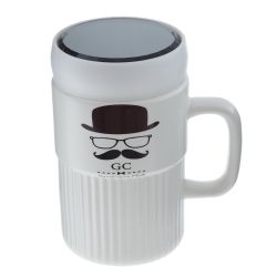GAEM Кружка с крышкой, 300 мл, L11 W7 H13 см, 300в.