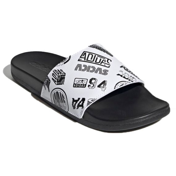 Adidas Adilette 'Black White'