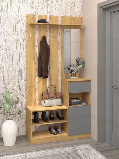 дуб бунратти / вулканический серый