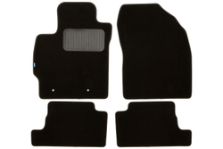 Коврики в салон для TOYOTA Auris 2006-2010, 2010-2012, хэтчбек, 4 шт. (текстиль) KLEVER03481622110KH