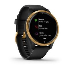 Garmin VENU черные с золотистым безелем