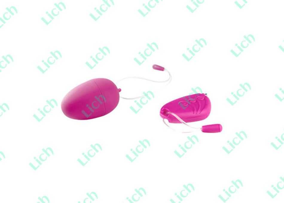 Розовое виброяйцо Dew Drop, 5.7 см