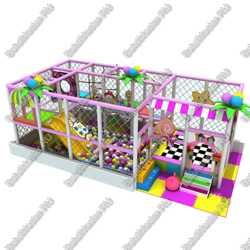 Детский игровой лабиринт "Внутри паутины" HAS-LP32-03