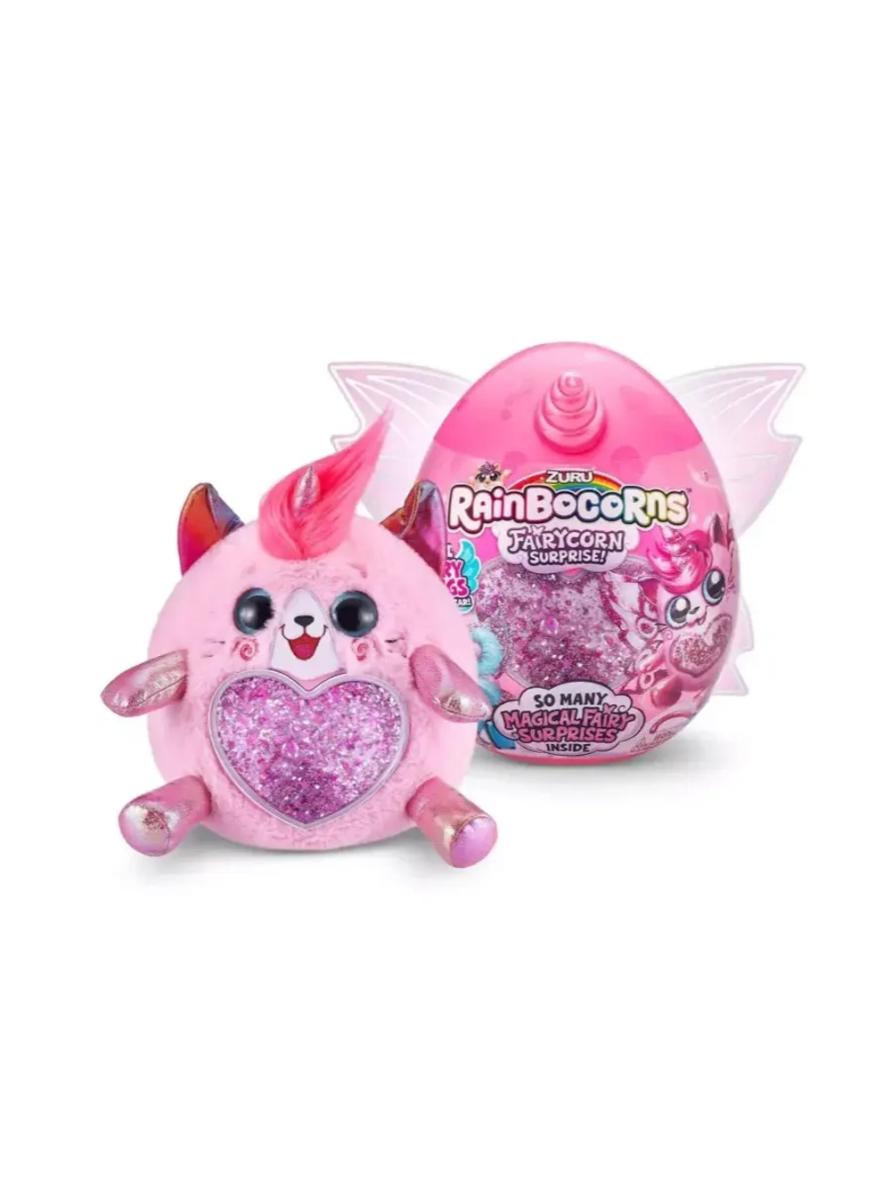 Мягкая игрушка сюрприз яйцо Rainbocorns Fairycorn Kitty