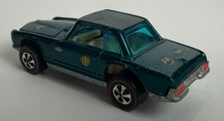Hot Wheels | Redline | Mercedes-Benz 280 SL (Aqua) (1969)
