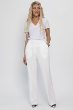 Брюки Брайн (белые) Б13888-33М LT Collection